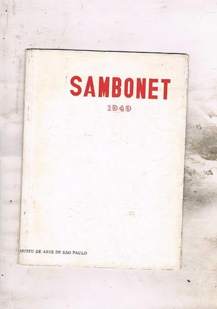 Sambonet (exposicao de sua abre 1948-49) - copertina
