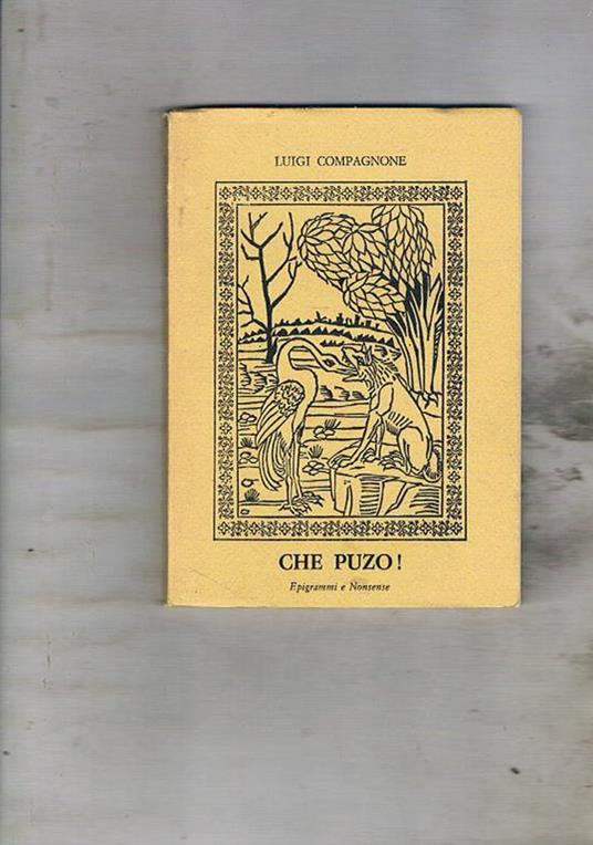Che puzo! Epigrammi e nonsense - Luigi Compagnone - copertina