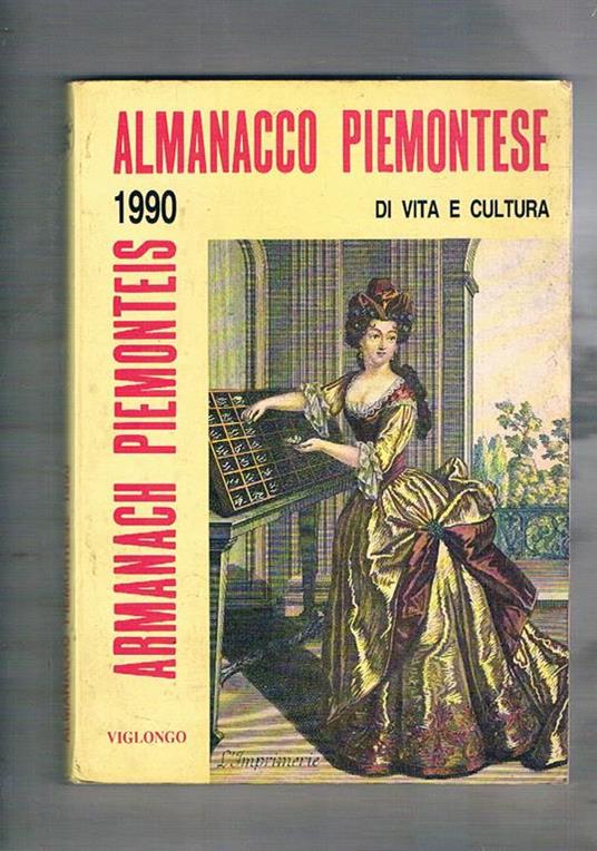 Almanacco piemontese-Armanach piemonteis (1991) - Viglongo Giovanna Spagarino - copertina