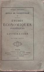 Études économiques politiques et littéraires