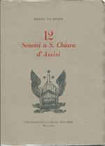 12 sonetti a S. Chiara d'Assisi