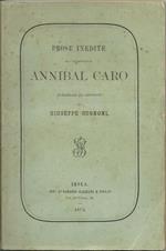 Prose inedite. Pubblicate Ed Annotate Da Giuseppe Cugnoni