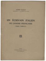 Un écrivain italien de langue francaise Mario Turiello
