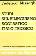 Studi sul bilinguismo scolastico italo-tedesco