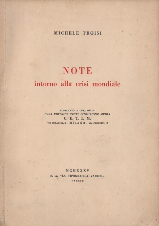Il Muro di Tessa Studio bibliografico