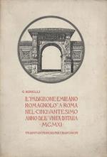 Il padiglione emiliano-romagnolo a Roma nel cinquantesimo anno dell'Unità d'Italia. MCMXI. Traduit en français par C. Bianconcini