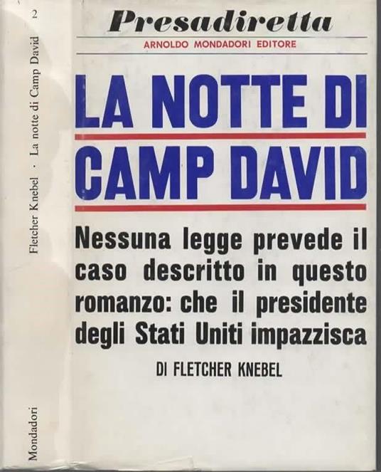 La notte di Camp David - Fletcher Knebel - copertina