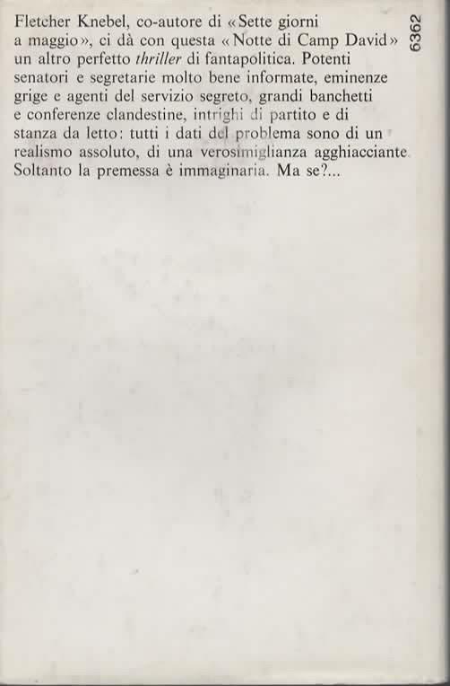 La notte di Camp David - Fletcher Knebel - 2