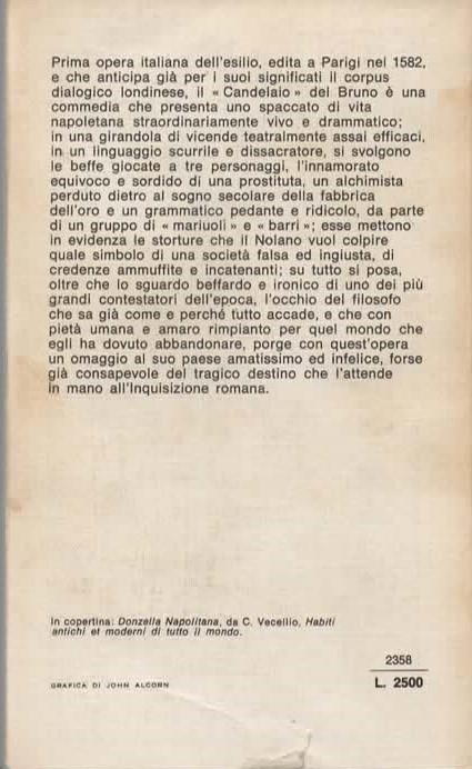 Candelaio - Giordano Bruno - 2