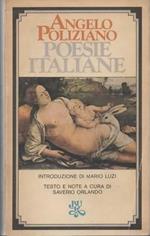 Poesie italiane. Introduzione di Mario Luzi. Testo, note, cronologia, bibliografia e antologia critica a cura di Saverio Orlando