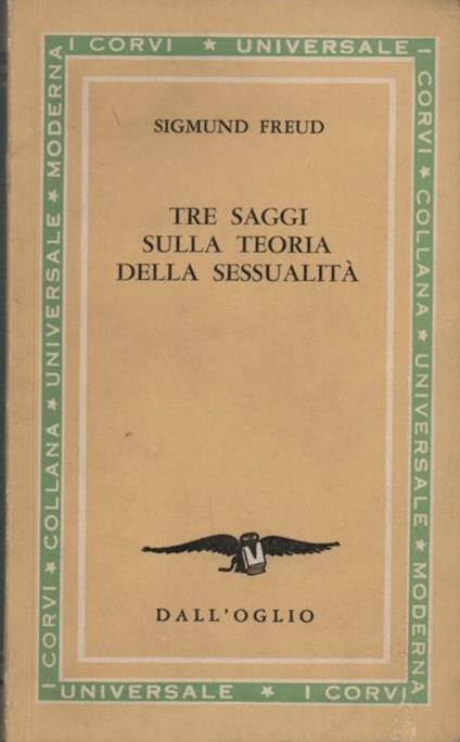 Tre saggi sulla teoria della sessualità - Sigmund Freud - copertina