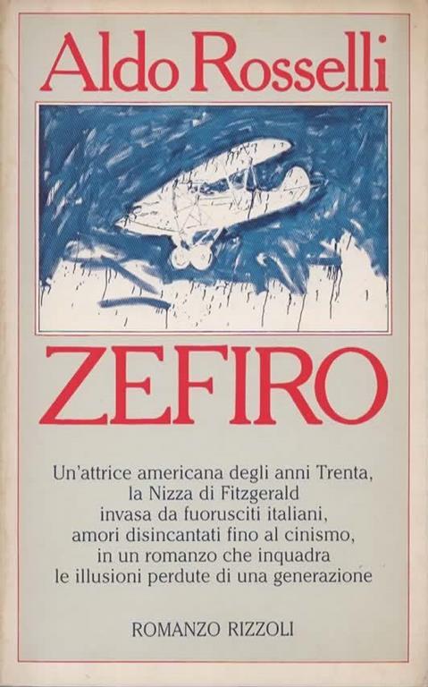 Zefiro - Aldo Rosselli - copertina