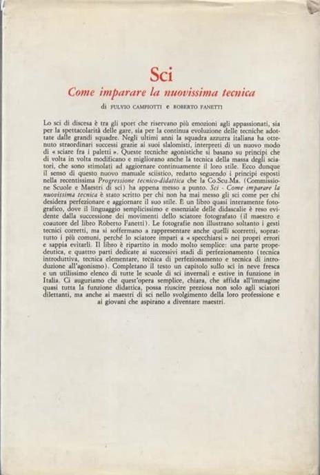 Sci. Come imparare la nuovissima tecnica - Fulvio Campiotti - 2