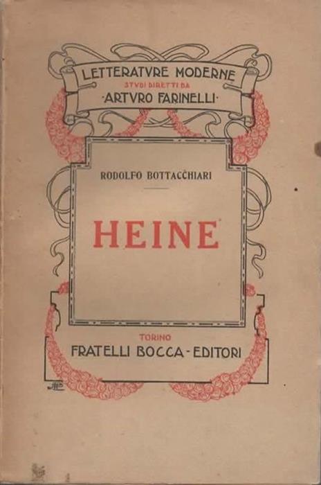 Heine - Rodolfo Bottacchiari - copertina