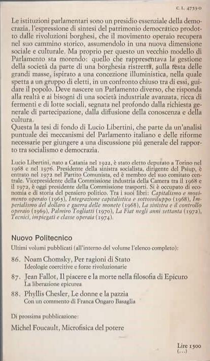 Quale Parlamento? Osservazioni e proposte sull'istituto parlamentare - Lucio Libertini - 3