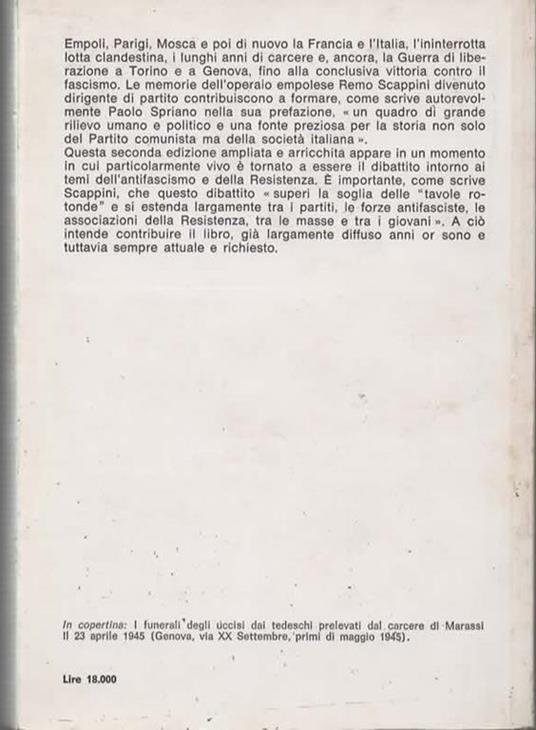 Da Empoli a Genova (1945). Prefazione di Paolo Spriano - Remo Scappini - 3