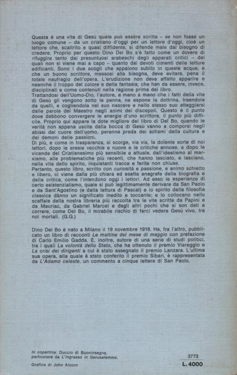 Il Dio della felicità. Una storia di Gesù - Dino Del Bo - 2