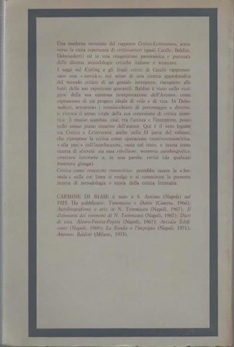 Critica e letteratura. Metodi e ricognizioni critiche del Novecento - Carmine Di Biase - 2