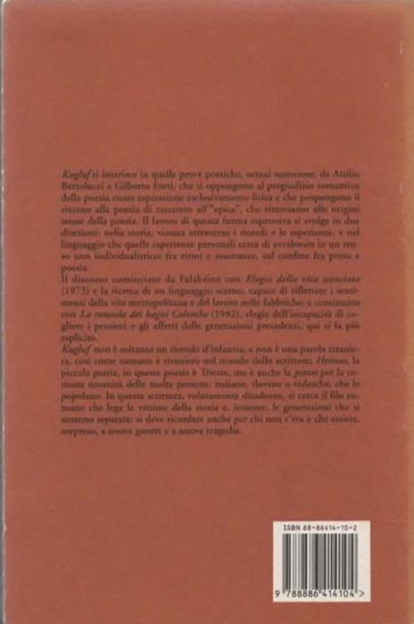 Kugluf. Cronache da una marca di confine. Presentazione di Adriano Sansa - Gian Luigi Falabrino - 2
