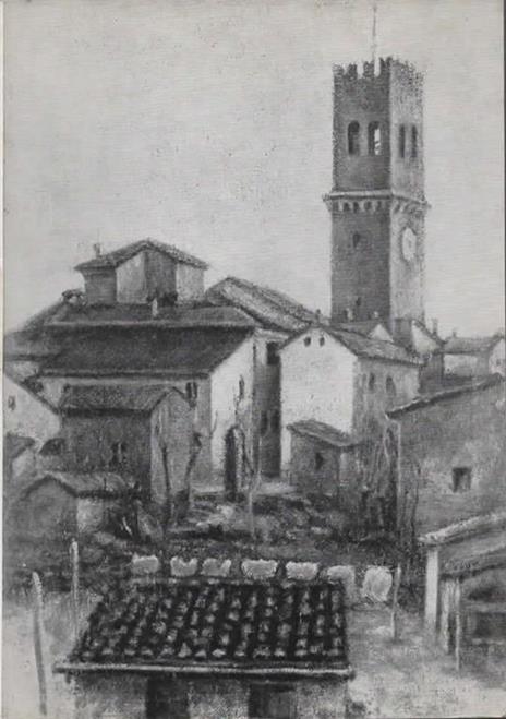 All'ombra della torre. Copertina e illustrazioni dell'autore - Dino Villani - 3