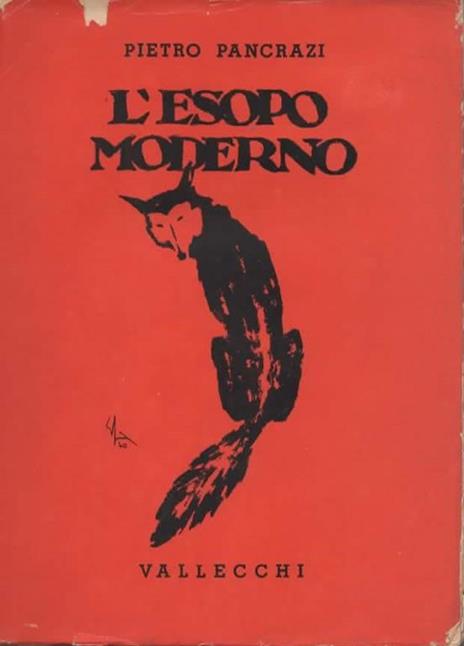 L' Esopo moderno. Quinta edizione illustrata. 10° migliaio - Pietro Pancrazi - copertina