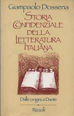 Storia confidenziale della letteratura italiana