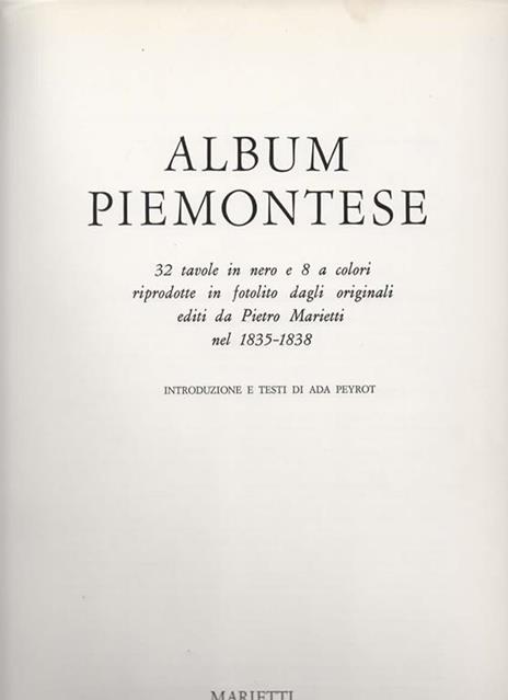 Album piemontese - Ada Peyrot - 2
