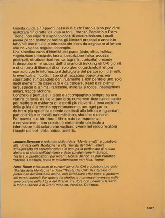 Scopriamo insieme i parchi delle Alpi - Lorenzo Bersezio - 2