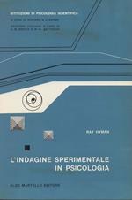 L' indagine sperimentale in psicologia