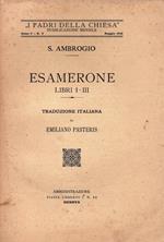Esamerone Libri I. III. Traduzione Italiana di Emiliano Pasteris