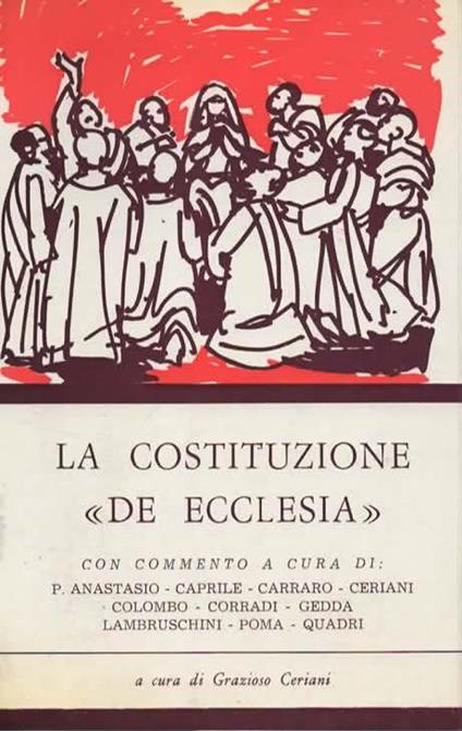 La costituzione De Ecclesia presentata ai fedeli - copertina