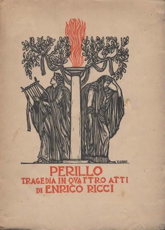 Perillo. Tragedia in quattro atti - Enrico Ricci - copertina
