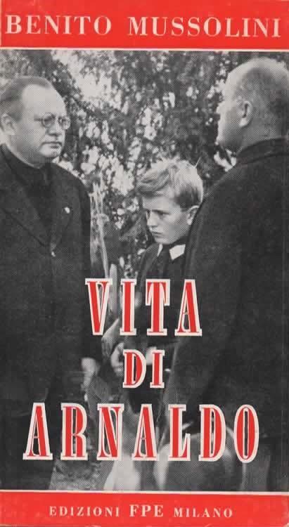 Vita di Arnaldo - Benito Mussolini - copertina