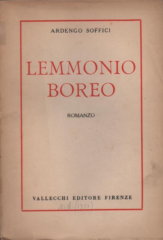 Lemmonio Boreo - Ardengo Soffici - copertina