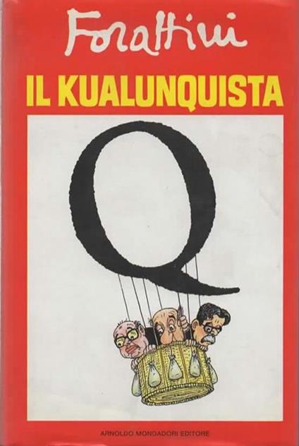 Il kualunquista - Giorgio Forattini - copertina