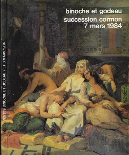 Succession Cormon. 7 mars 1984 - copertina