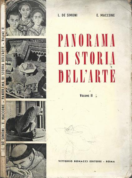 Panorama di storia dell'arte. Vol. II - copertina