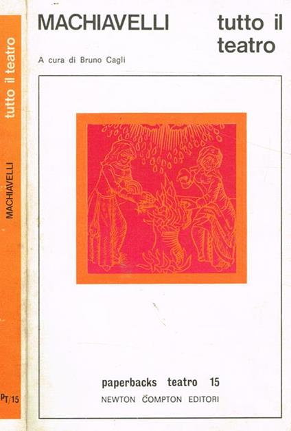 Tutto il teatro - Niccolò Machiavelli - copertina