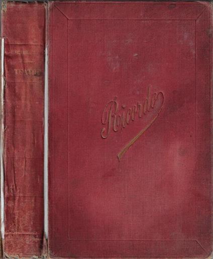 Teatro di Federico Schiller - Friedrich Schiller - copertina