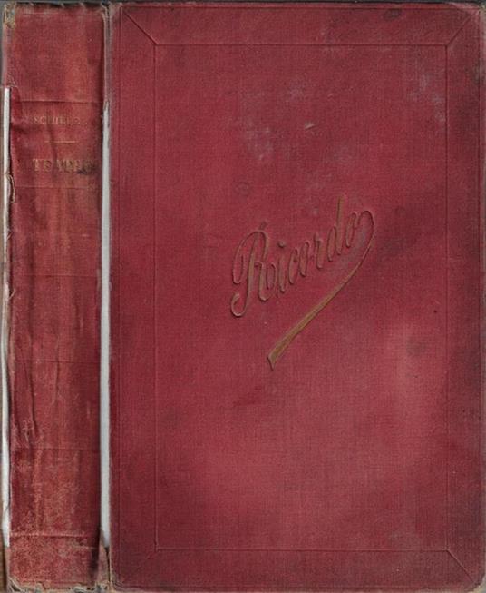 Teatro di Federico Schiller - Friedrich Schiller - copertina