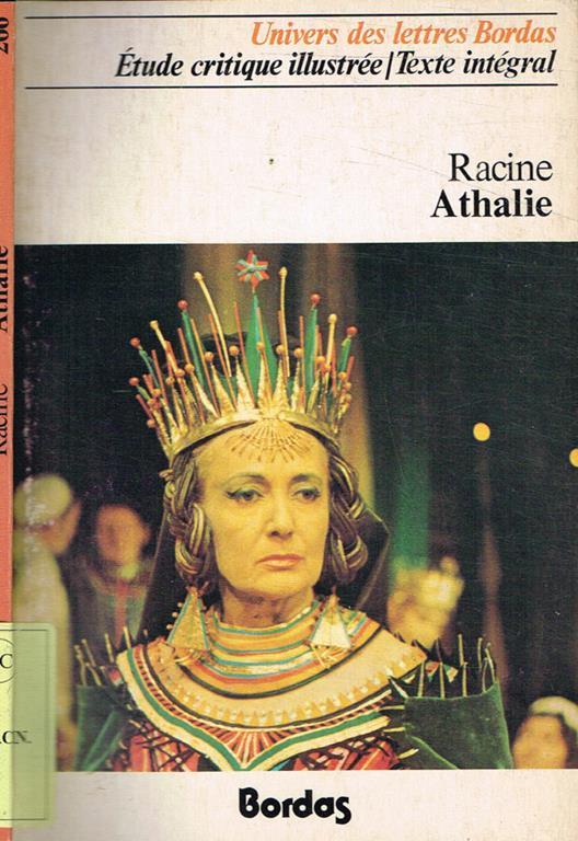 Athalie. Tragedie - Jean Racine - copertina