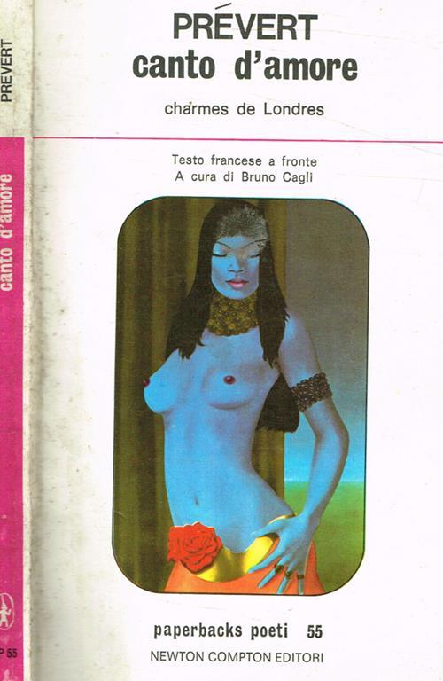 Canto d'amore - Jacques Prévert - copertina