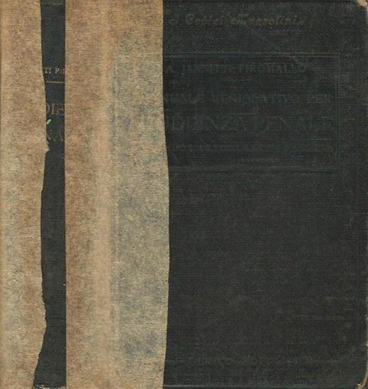 Manuale Legislativo per L'Udienza penale. secondo la legslazione fascista - Alfredo Jannitti Piromallo - copertina