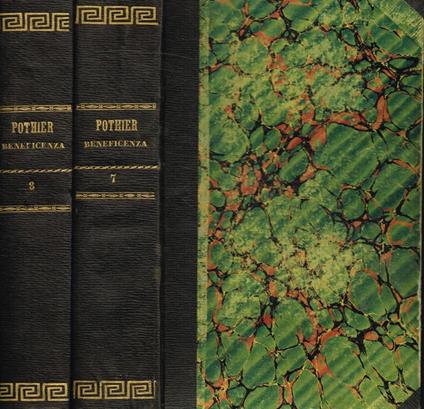 Trattati dei contratti di beneficenza 2voll - copertina