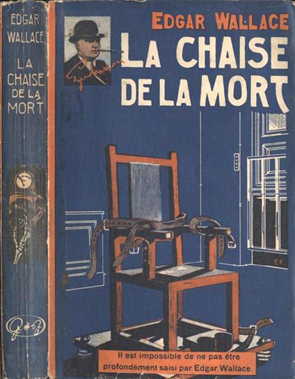 La chaise de la mort - Edgar Wallace - copertina