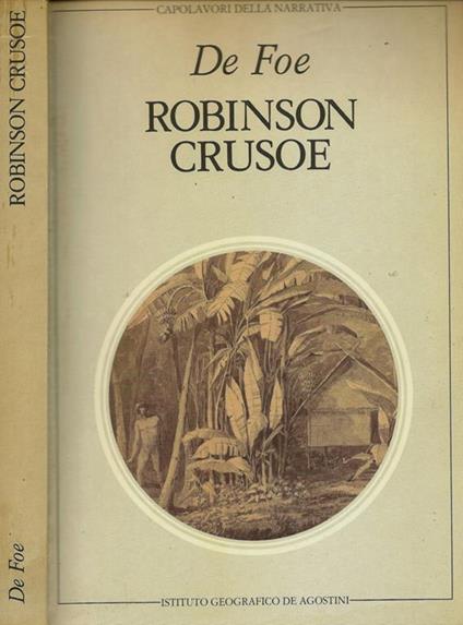 Vita e avventure di Robinson Crusoe - Daniel Defoe - copertina