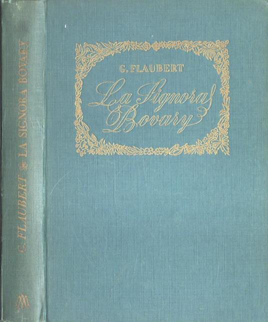 La signora Bovary - Gustave Flaubert - copertina