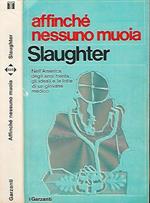 Affinchè nessun muoia