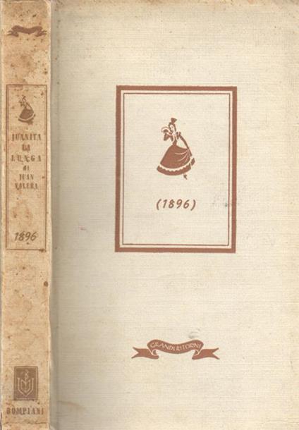 Juanita La Lunga 1896 - Juan Valera - copertina