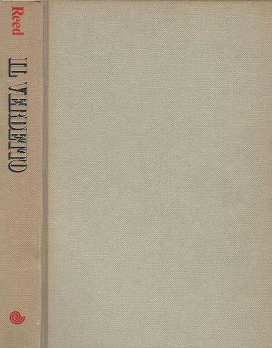 Il verdetto - Barry Reed - copertina